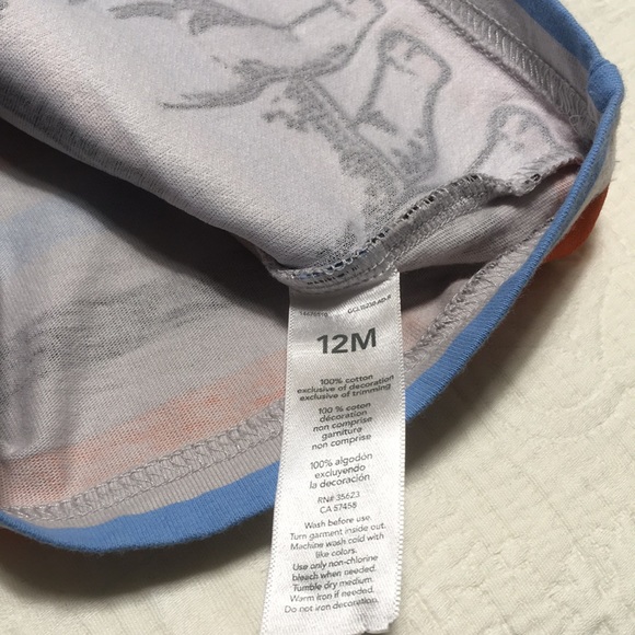 12m (4/$20) Striped Rhino Polo Shirt by Carter’s - Picture 13 of 14
